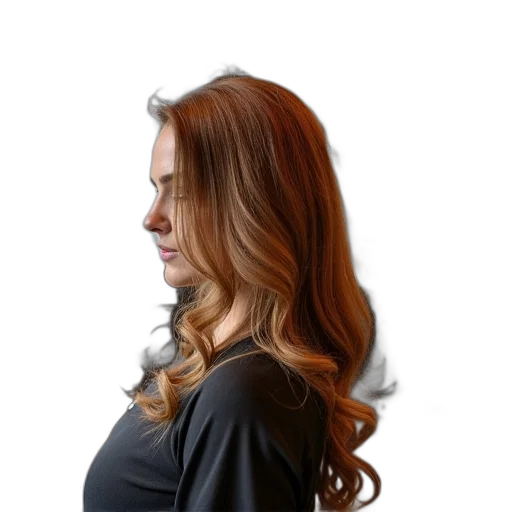 hair, staff, dress, face transparent PNG cut-out