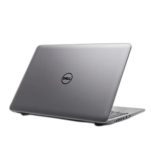dell, laptop, computer, white transparent PNG cut-out
