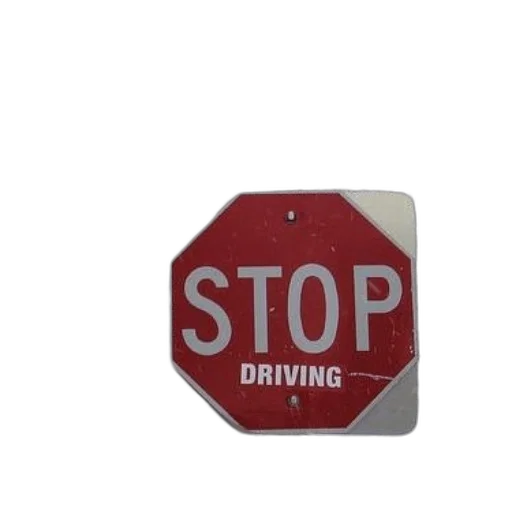 car, stop, sign, word transparent PNG cut-out