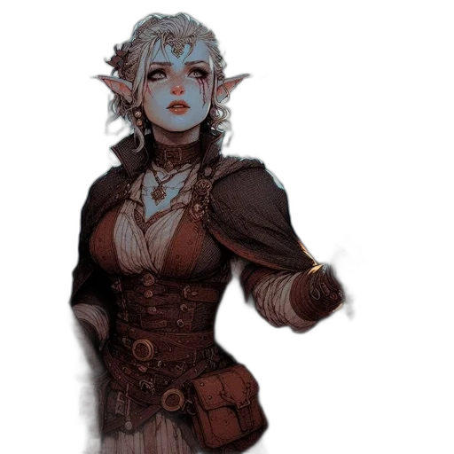staff, fantasy art, concept art, comic book art transparent PNG cut-out