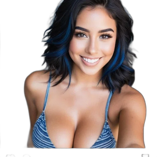 hair, dress, face, jewelry transparent PNG cut-out