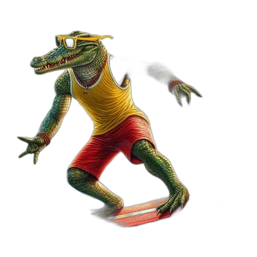 dragon, creature, animal, 3d render transparent PNG cut-out