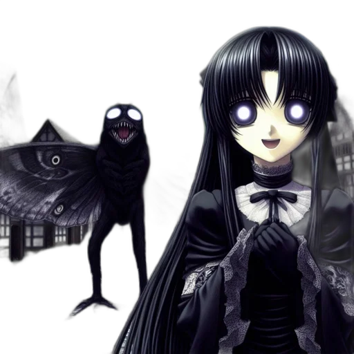 mask, creature, dress, concept art transparent PNG cut-out