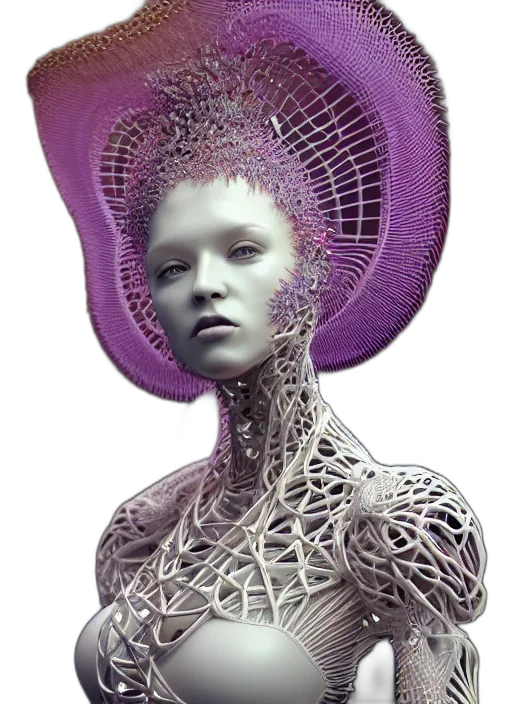 crown, hair, robot, hat transparent PNG cut-out