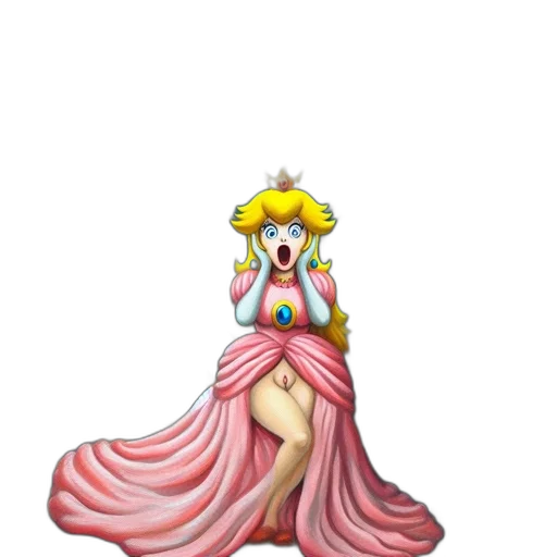 dress, crown, creature, concept art transparent PNG cut-out