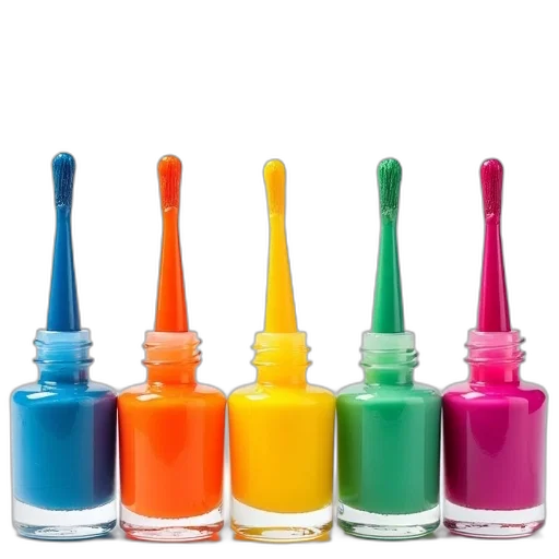 neon, colorful, pastel, collection transparent PNG cut-out
