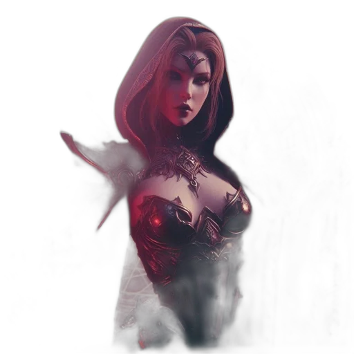 dress, fantasy art, concept art, 3d render transparent PNG cut-out