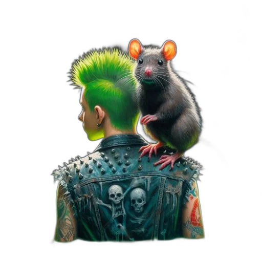 jacket, animal, hair, creature transparent PNG cut-out