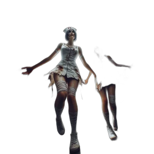 dress, creature, robot, weapon transparent PNG cut-out