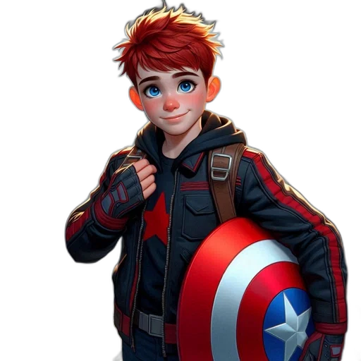 jacket, staff, comic book art, concept art transparent PNG cut-out