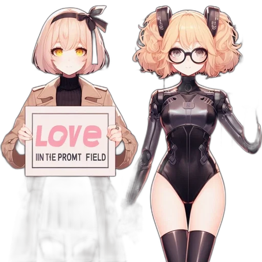 robot, dress, pixel art, concept art transparent PNG cut-out
