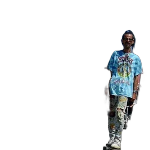 jacket, staff, animal, shoes transparent PNG cut-out