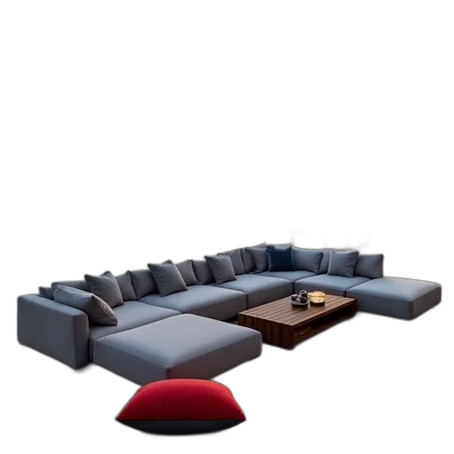 furniture, 3d render, photorealistic, concept art transparent PNG cut-out