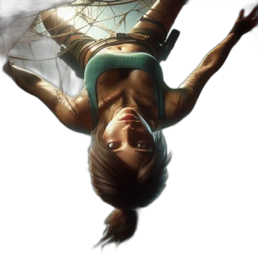 face, fantasy art, concept art, comic book art transparent PNG cut-out