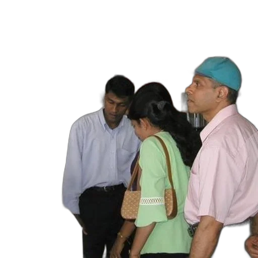 staff, hat, group, people transparent PNG cut-out
