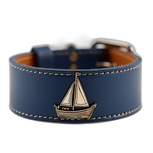 jewelry, navy, leather, dog transparent PNG cut-out