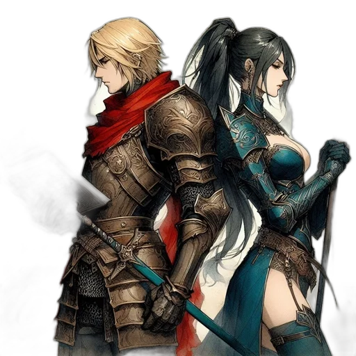 sword, weapon, concept art, fantasy art transparent PNG cut-out