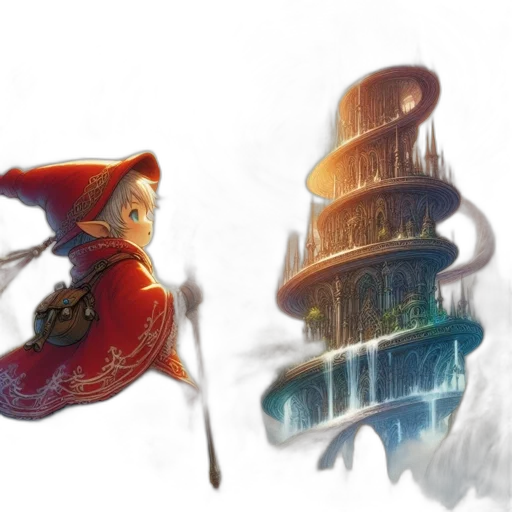 sword, concept art, fantasy art, 3d render transparent PNG cut-out