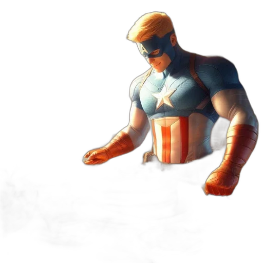 robot, concept art, comic book art, 3d render transparent PNG cut-out