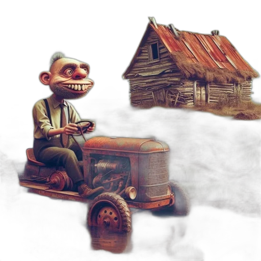 furniture, car, robot, creature transparent PNG cut-out