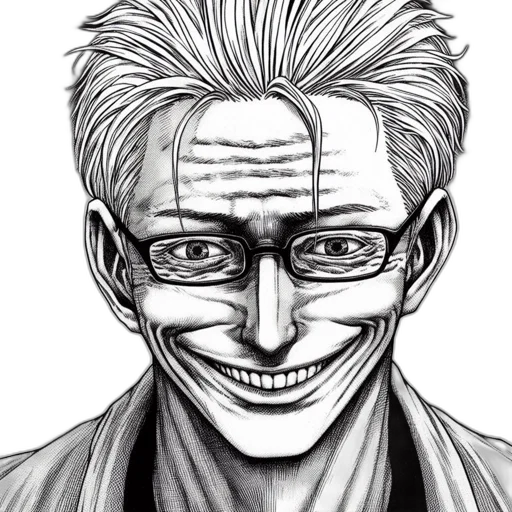 face, mask, creature, comic book art transparent PNG cut-out