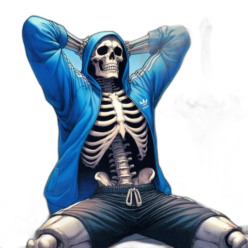 jacket, concept art, comic book art, 3d render transparent PNG cut-out