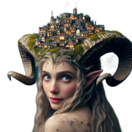 dragon, hat, crown, creature transparent PNG cut-out