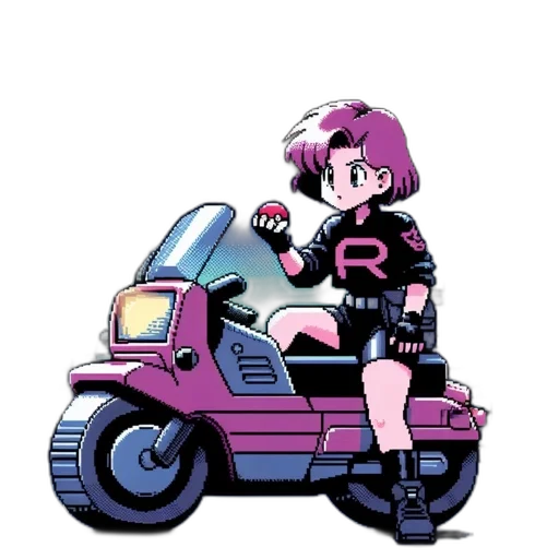 car, robot, jacket, weapon transparent PNG cut-out