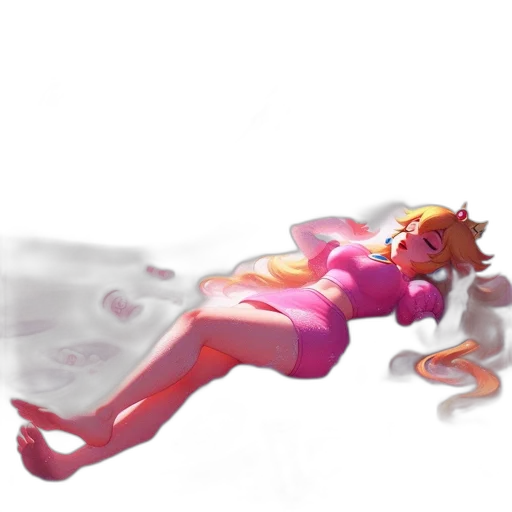 dress, creature, concept art, watercolor transparent PNG cut-out