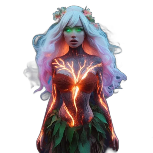dress, creature, fantasy art, concept art transparent PNG cut-out