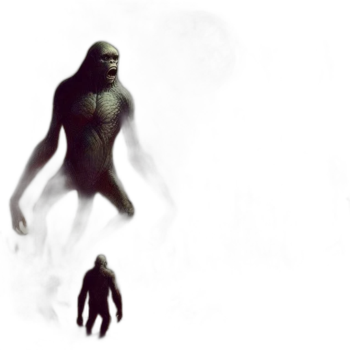 creature, animal, mask, concept art transparent PNG cut-out