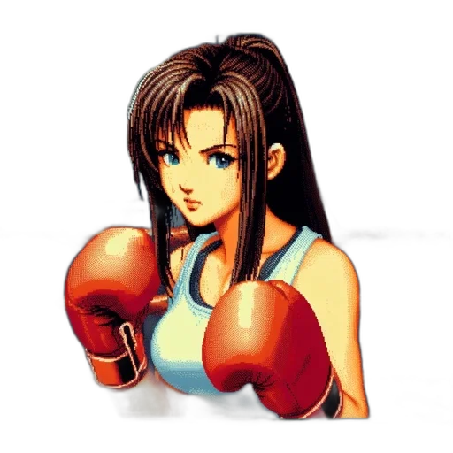 weapon, face, pixel art, photorealistic transparent PNG cut-out