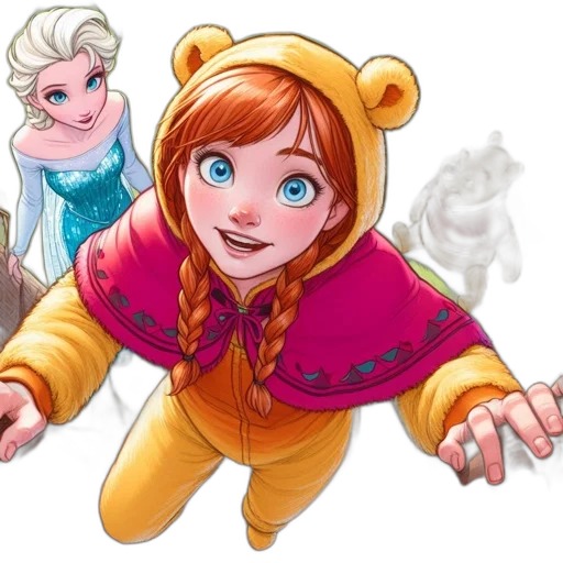 concept art, 3d render, cartoon, comic book art transparent PNG cut-out