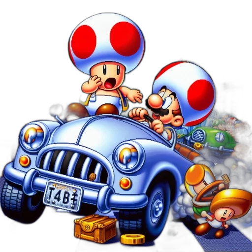 car, concept art, pixel art, comic book art transparent PNG cut-out