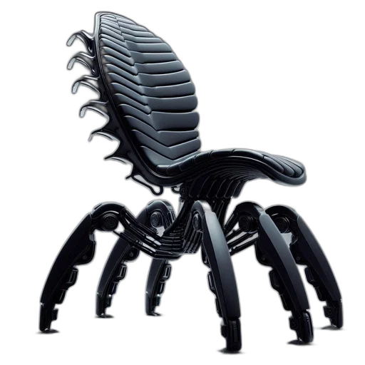 furniture, creature, crown, robot transparent PNG cut-out