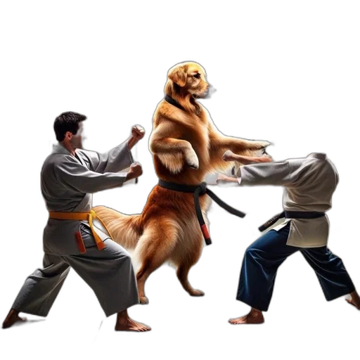 staff, animal, concept art, photorealistic transparent PNG cut-out