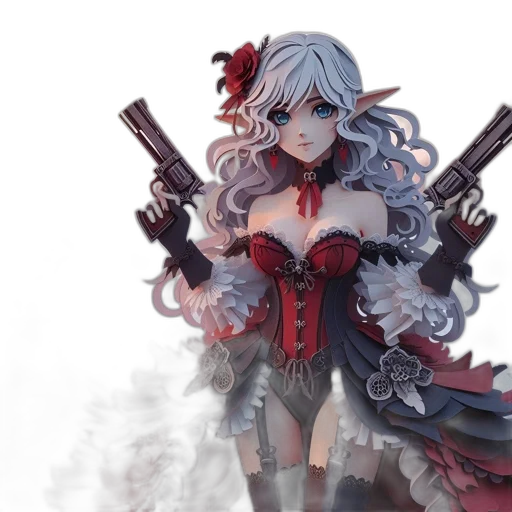 weapon, fantasy art, concept art, anime transparent PNG cut-out