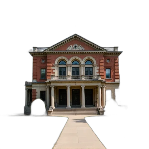 building, staff, crown, face transparent PNG cut-out