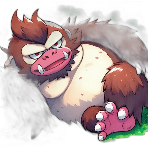 creature, animal, concept art, watercolor transparent PNG cut-out