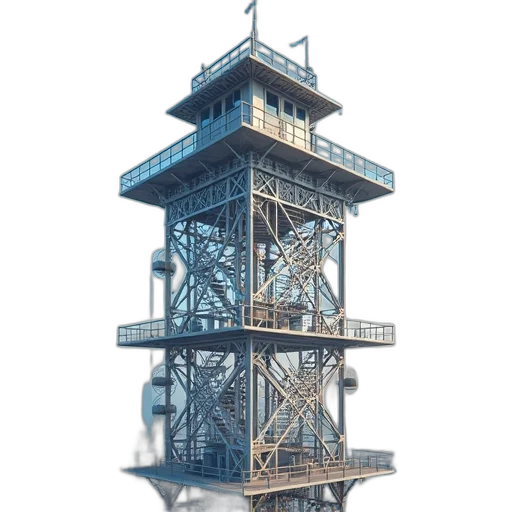 building, robot, staff, dress transparent PNG cut-out