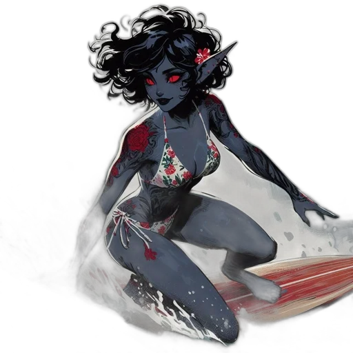 creature, concept art, comic book art, fantasy art transparent PNG cut-out