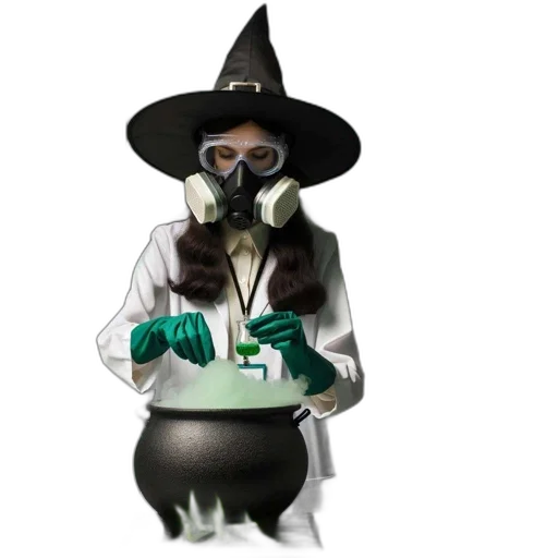 mask, staff, concept art, fantasy art transparent PNG cut-out