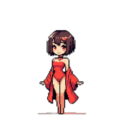dress, robot, creature, weapon transparent PNG cut-out