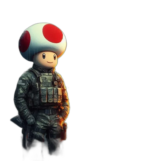 hat, weapon, creature, jacket transparent PNG cut-out