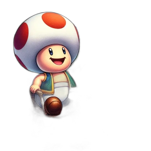 hat, staff, 3d render, concept art transparent PNG cut-out