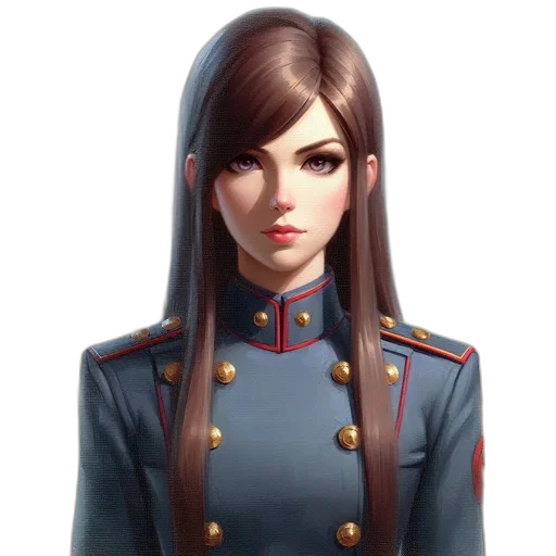face, staff, crown, jacket transparent PNG cut-out