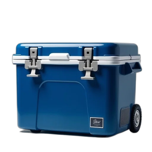 furniture, robot, 3d render, blue transparent PNG cut-out