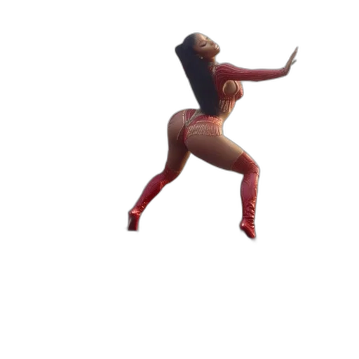 creature, 3d render, concept art, pixel art transparent PNG cut-out