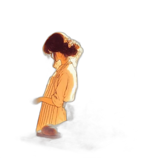 dress, jacket, hair, hat transparent PNG cut-out