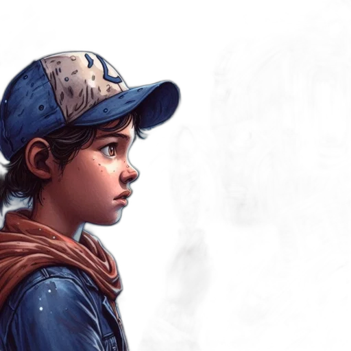hat, concept art, photorealistic, comic book art transparent PNG cut-out